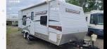 2012 White Starcraft Autumn Ridge , located at 923 US HWY 87 E., Billings, MT, 59101, (406) 245-0456, 45.795788, -108.451881 - Very nice 23' bumper pull trailer. Half ton and s u v towable with a dry weight of 4575 lbs. Front queen walk around bed with a rear bathroom, Booth dinette and jack knife couch both make into beds, Could sleep six, A/C, hot water, furnace. WE CERTIFY OUR USED TRAILERS. John at 4062080659 - Photo#1