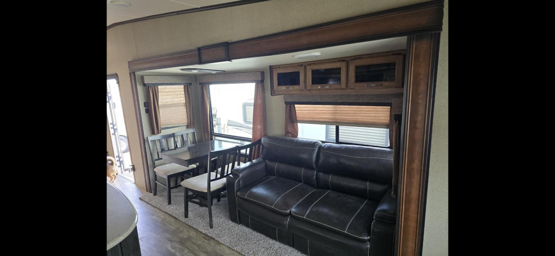 2018 Tan Grand Design Reflection , located at 923 US HWY 87 E., Billings, MT, 59101, (406) 245-0456, 45.795788, -108.451881 - HOME ON WHEELS!! THIS IS A VERY NICE UPSCALE, FIFTH WHEEL. 41' w/4 Slides, dual A/C, two auto awning, washer/dryer hookup, heated enclosed underbelly, four season, rear entertainment center, exterior speakers, four door fridge and freezer, center island, exterior speakers, front queen walk around - Photo#6