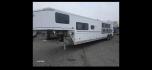 1998 Sundowner Sierra , located at 923 US HWY 87 E., Billings, MT, 59101, (406) 245-0456, 45.795788, -108.451881 - 1998 Sundowner Sierra 3 Horse LQ Located in Billings MT $21,900 1998 Sundowner Sierra 3 horse 8' wide, overall length 37', floor is 31' long, 11' short wall, 12' 5" long side. Aluminum on aluminum. Onan 4k gen w remote start... Rear fold down ramp... Mangers... drop down windows front side - Photo#2